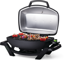 Load image into Gallery viewer, TravelQ PRO285E Portable Electric Grill Black