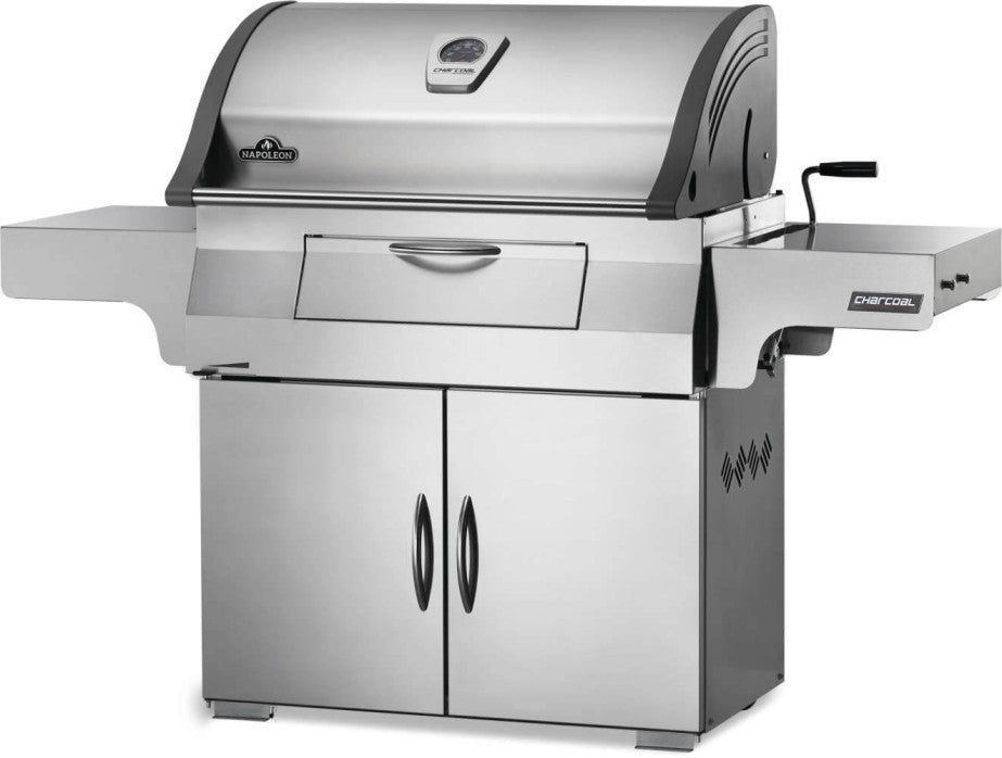 Pro 605 Charcoal Professional Gril, Stainless Steel